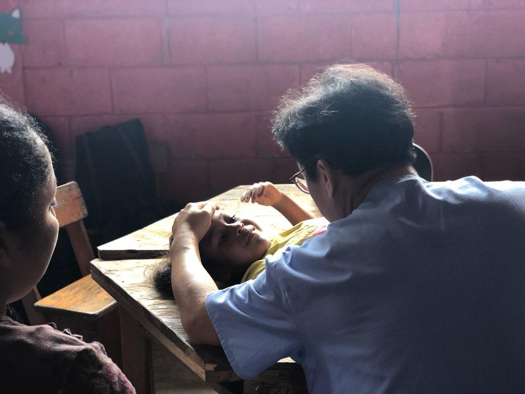 Mission trip — treatment preparation